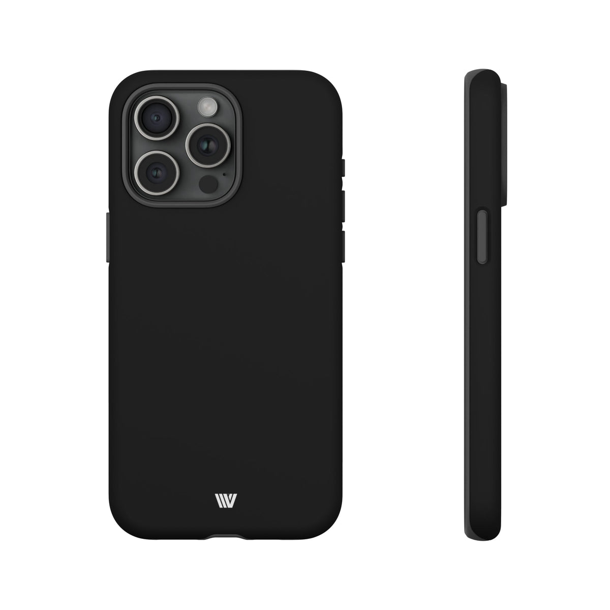 JET BLACK | Tough Phone Case