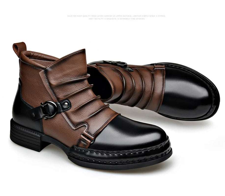 Éclat Boutique | Bottines En Cuir
