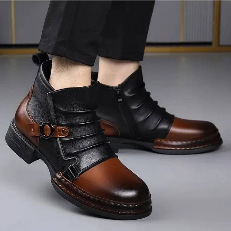 Éclat Boutique | Bottines En Cuir