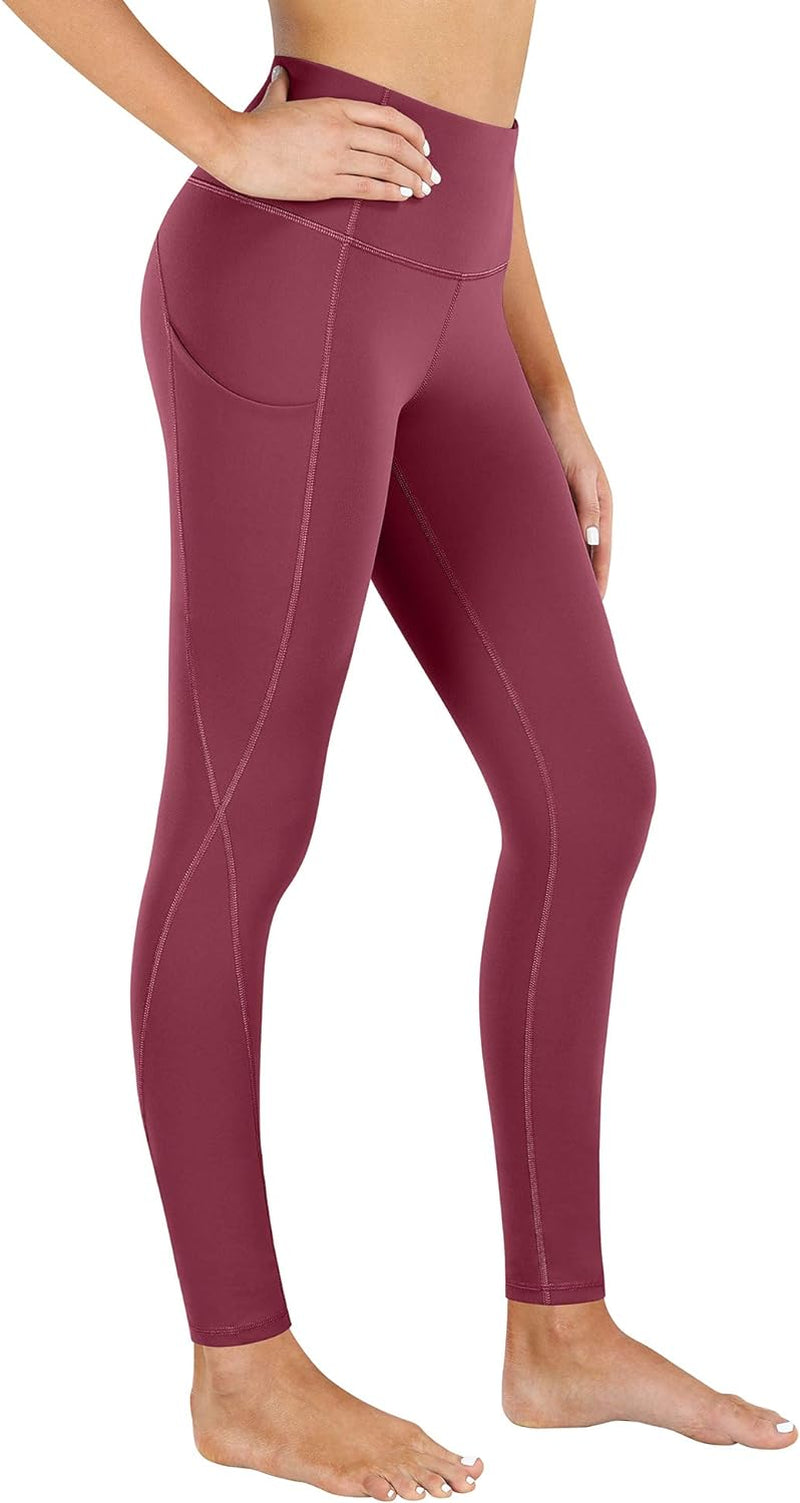Elevate Your Workout with High Waist Yoga Pants for Women - Stylish Leggings with Pockets
