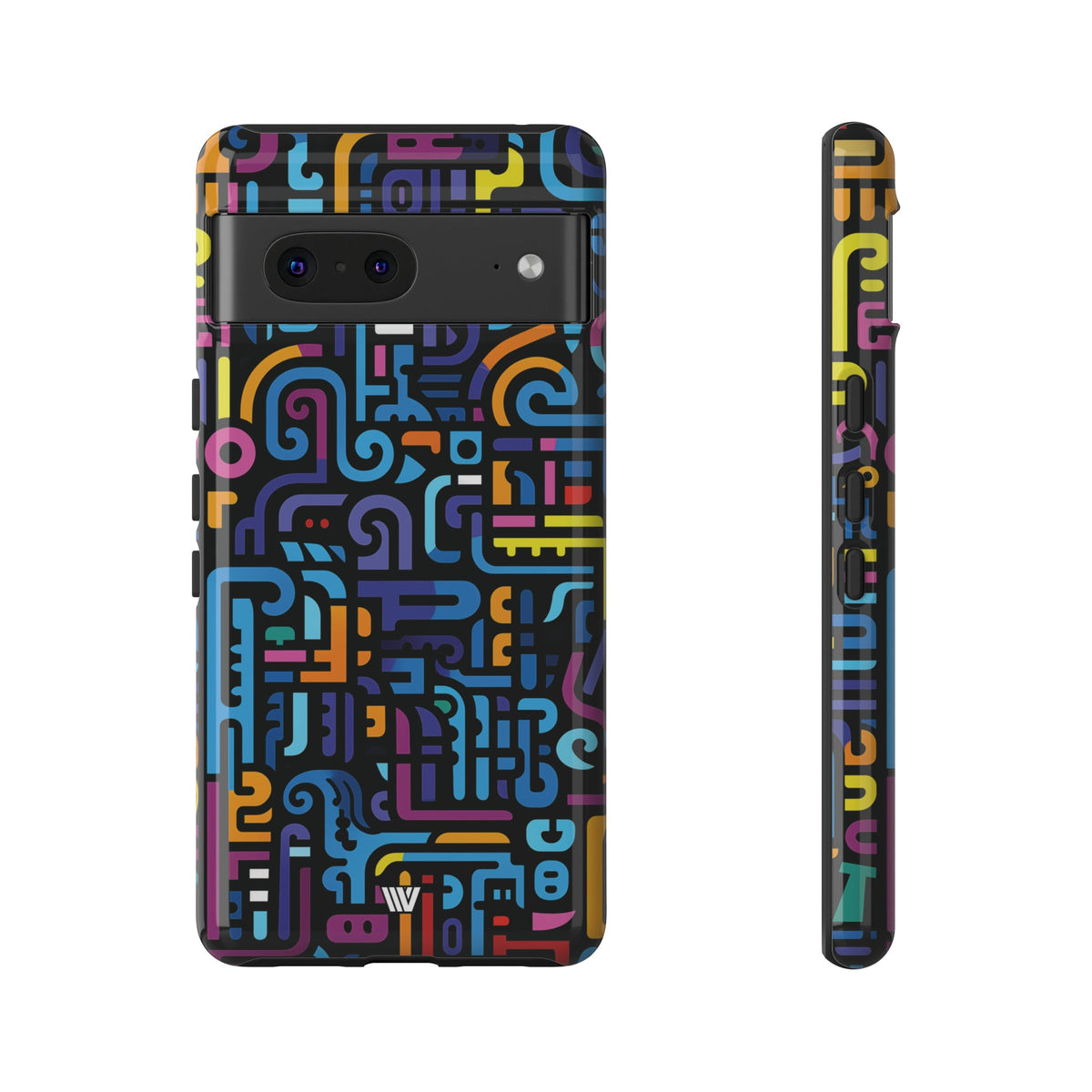 NEON GLYPHS | Tough Phone Case
