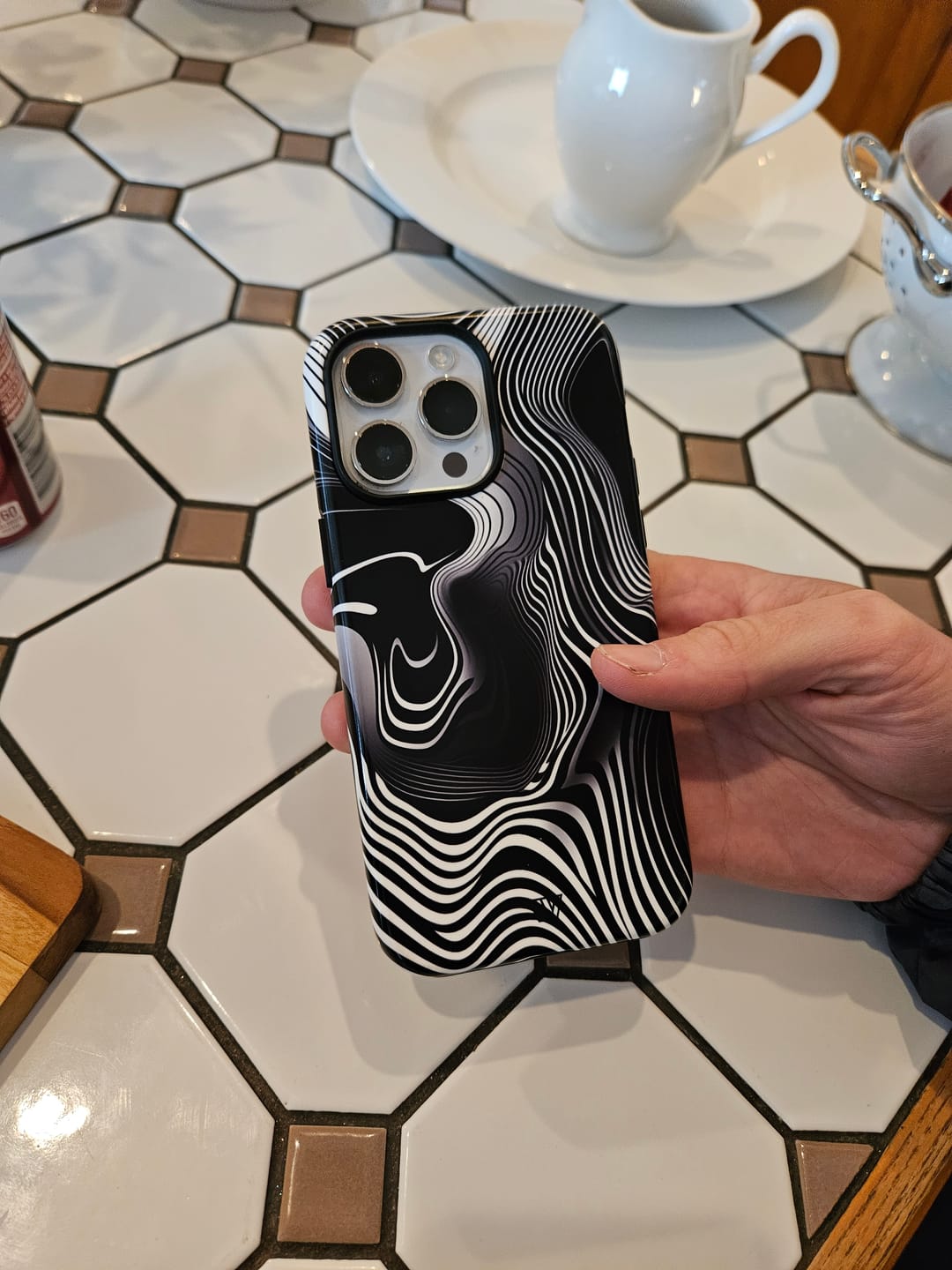 ABSTRACT ZEBRA STRIPES | Tough Phone Case