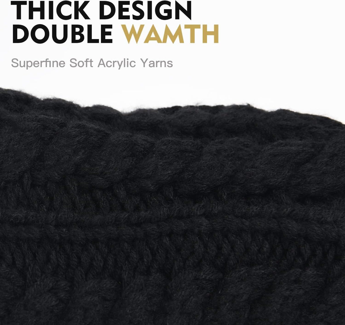 Stay Stylish and Cozy: Women's Ponytail Beanies for Messy Buns - Perfect Winter Hat with Tail Hole for Outdoor Runners