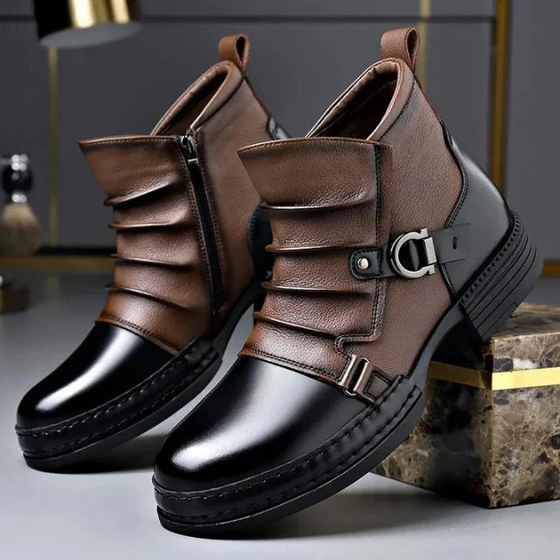 Éclat Boutique | Bottines En Cuir