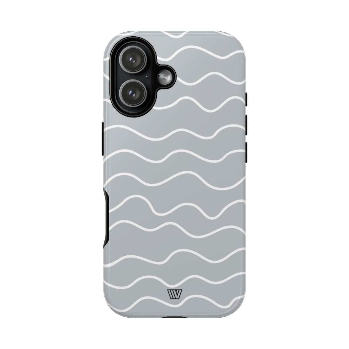 GRAY WAVES | Tough Phone Case