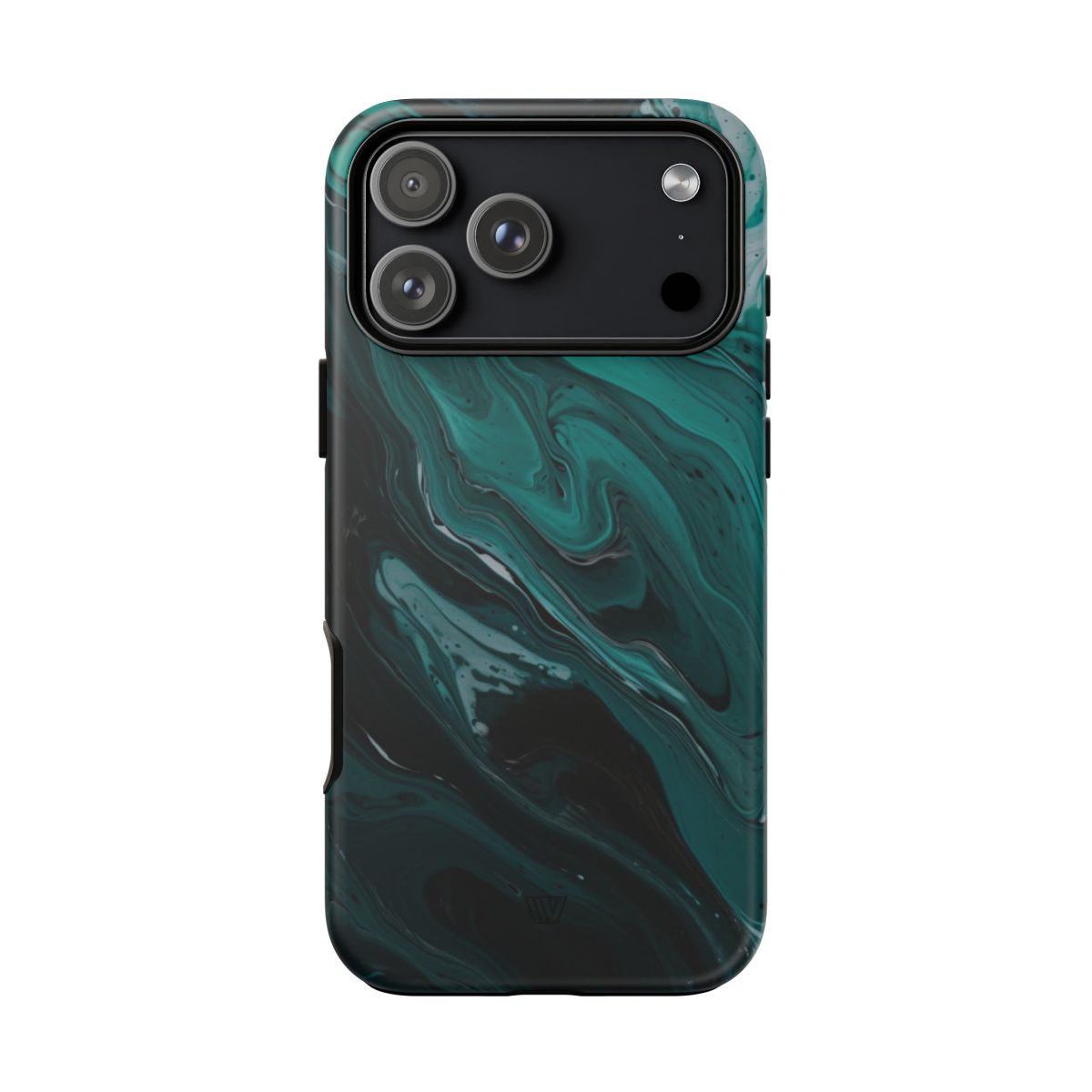 TEAL PAINT SWIRL | Tough Phone Case