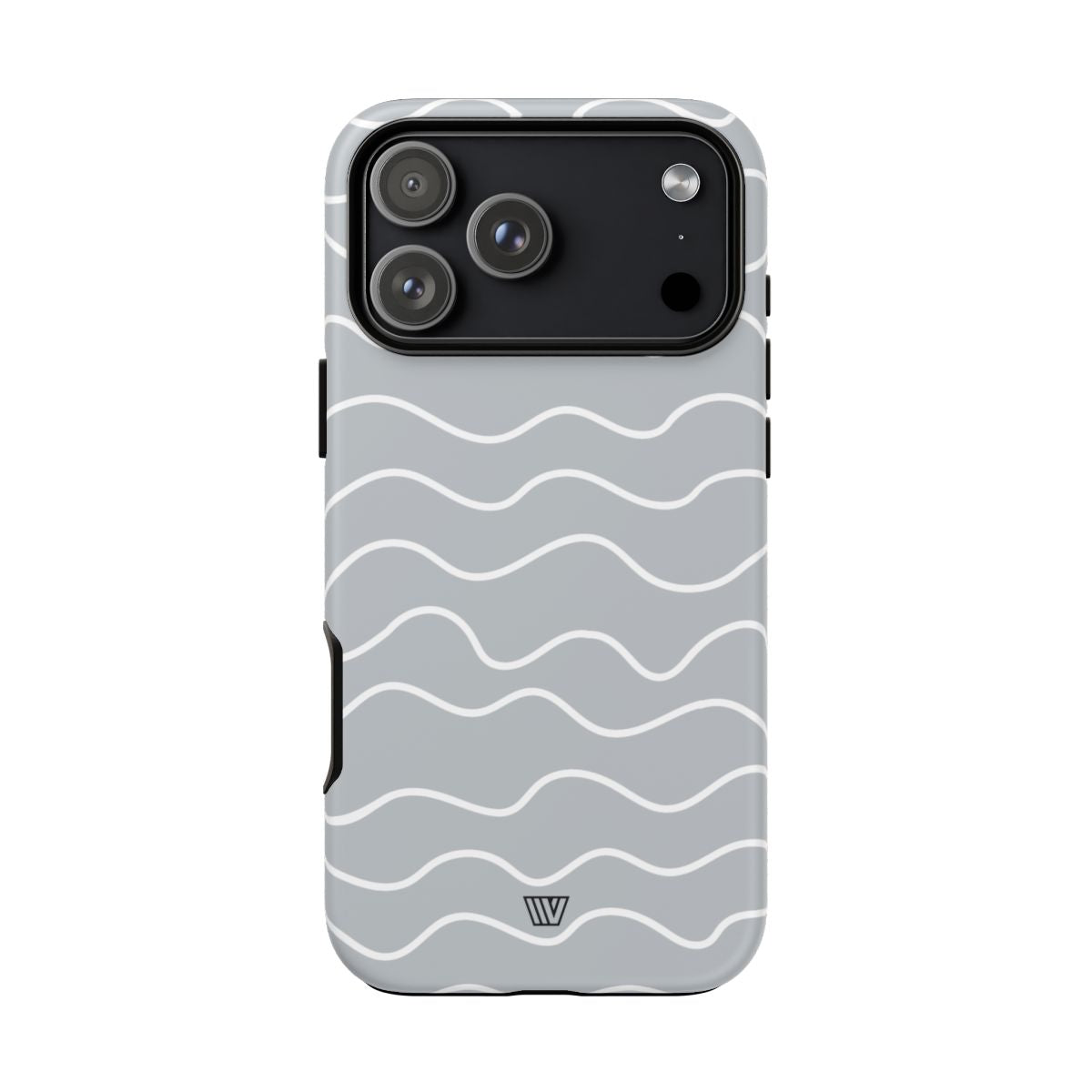 GRAY WAVES | Tough Phone Case