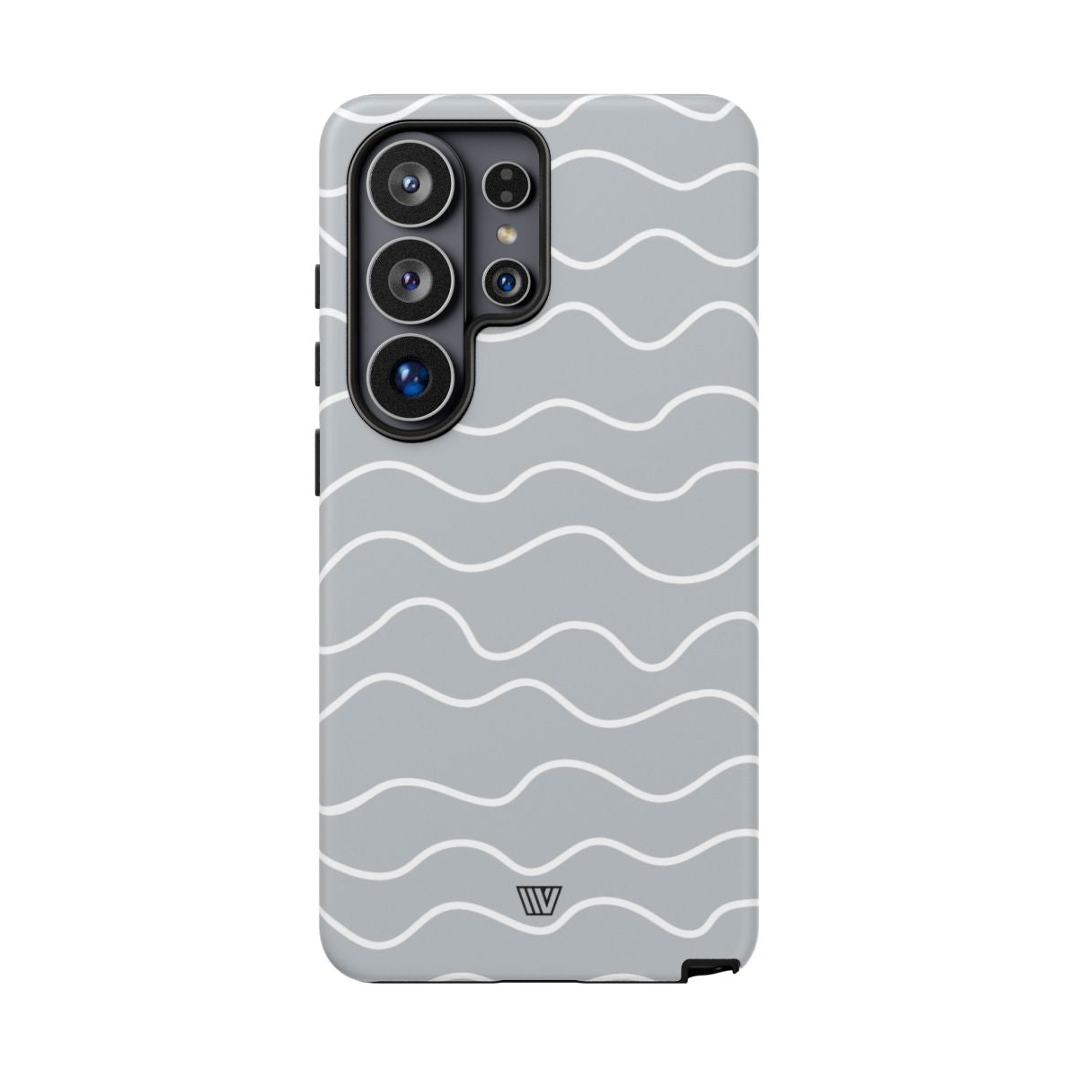 GRAY WAVES | Tough Phone Case