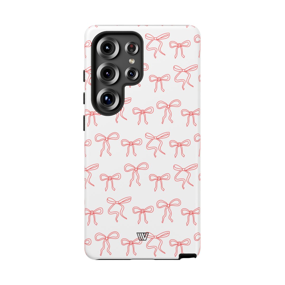 RED RIBBON CHARM | Tough Phone Case