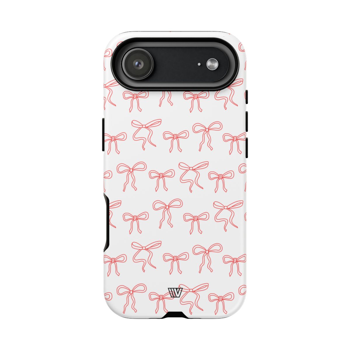 RED RIBBON CHARM | Tough Phone Case