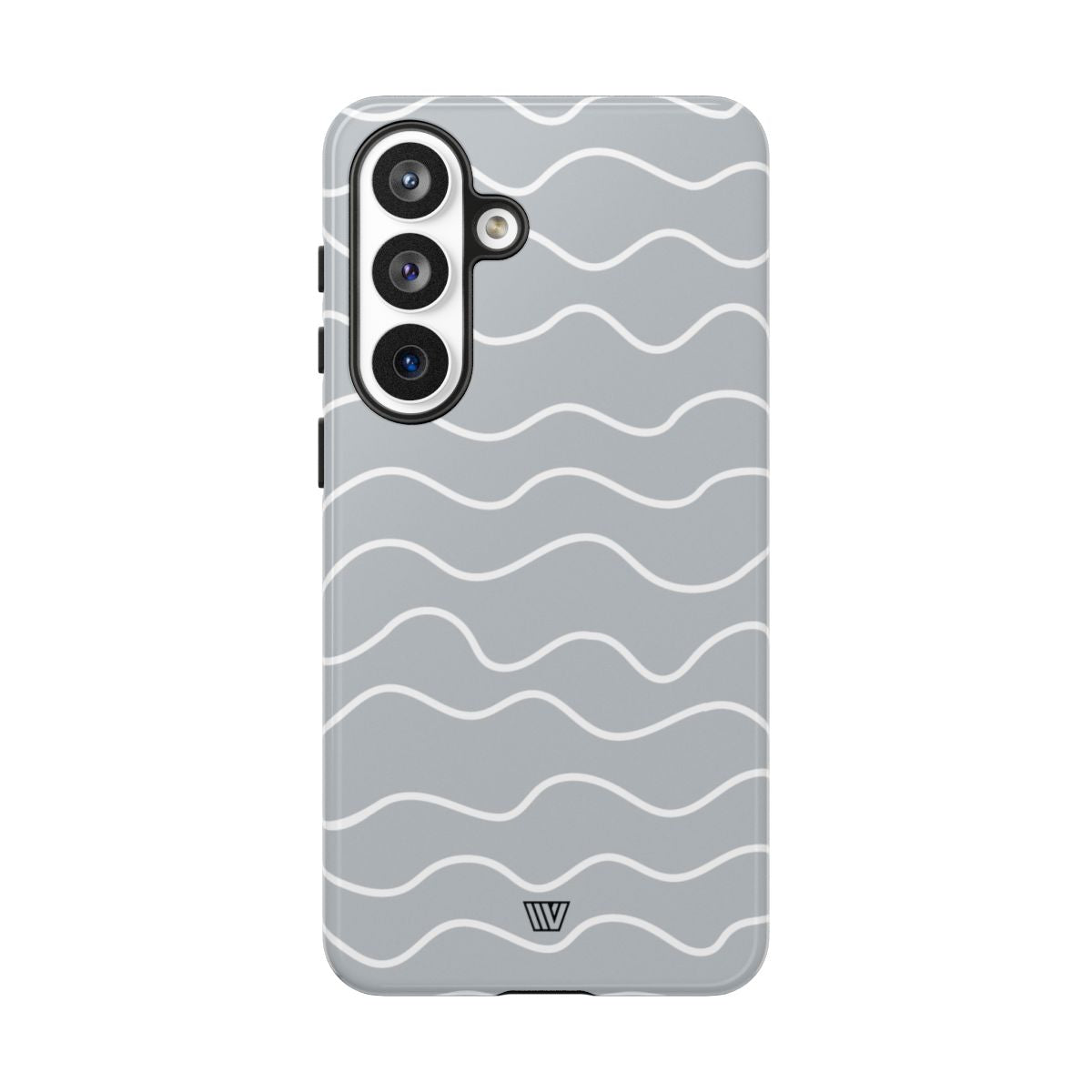 GRAY WAVES | Tough Phone Case