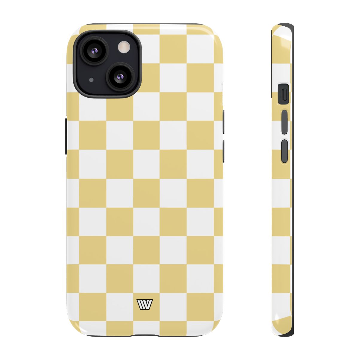BANANA YELLOW CHECKERBOARD | Tough Phone Case
