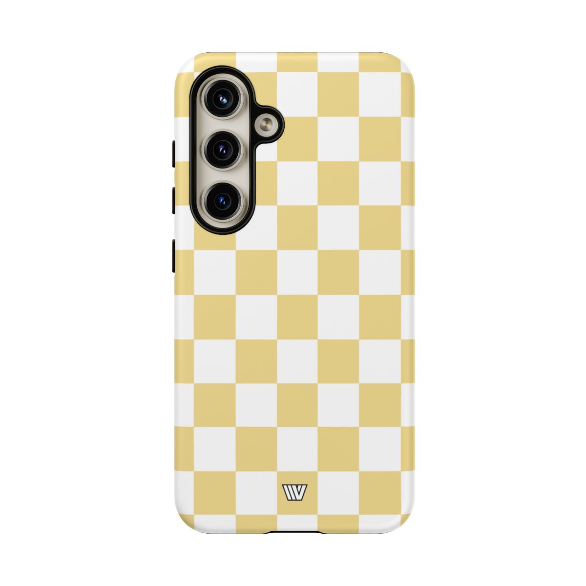 BANANA YELLOW CHECKERBOARD | Tough Phone Case