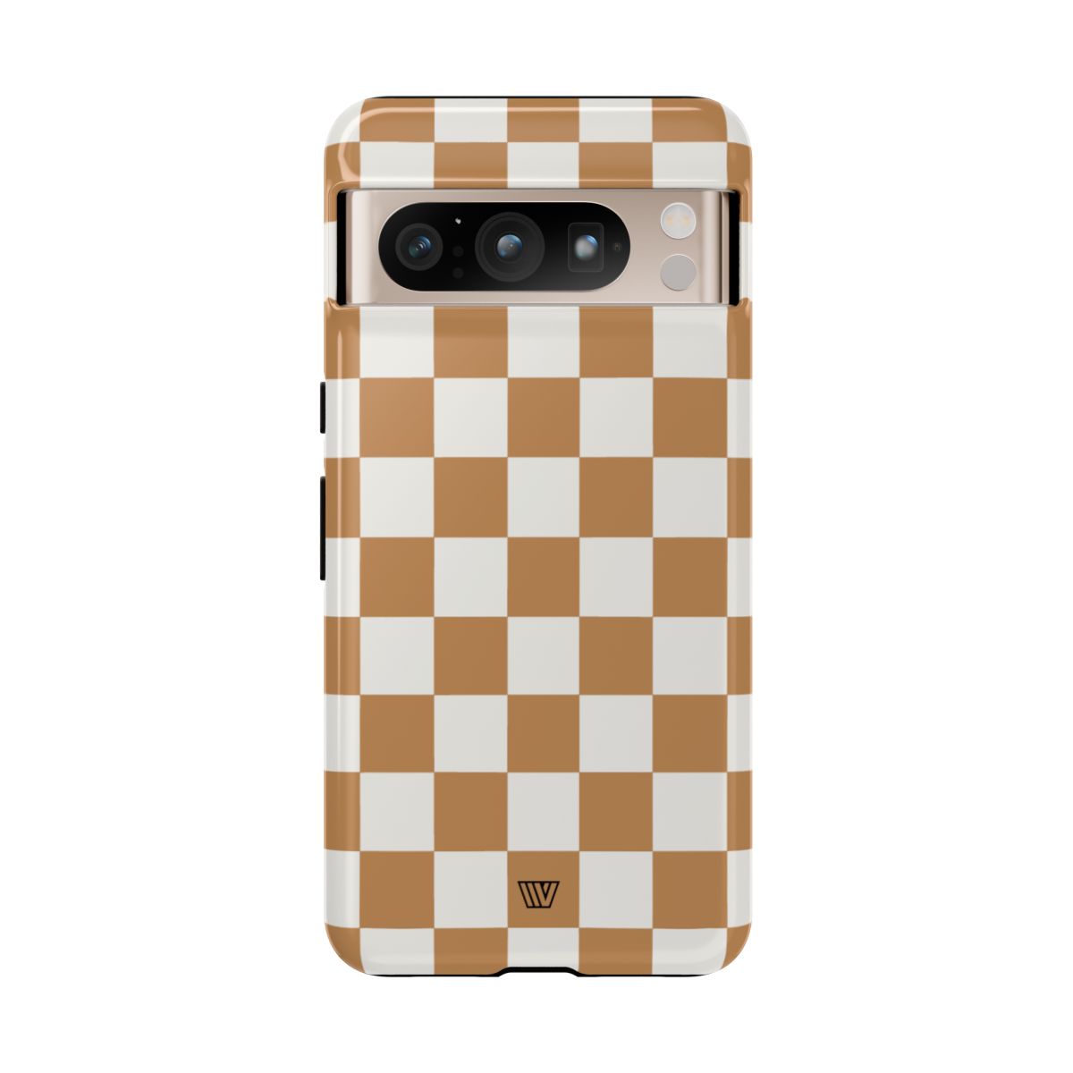 CHESTNUT CHECKERBOARD | Tough Phone Case