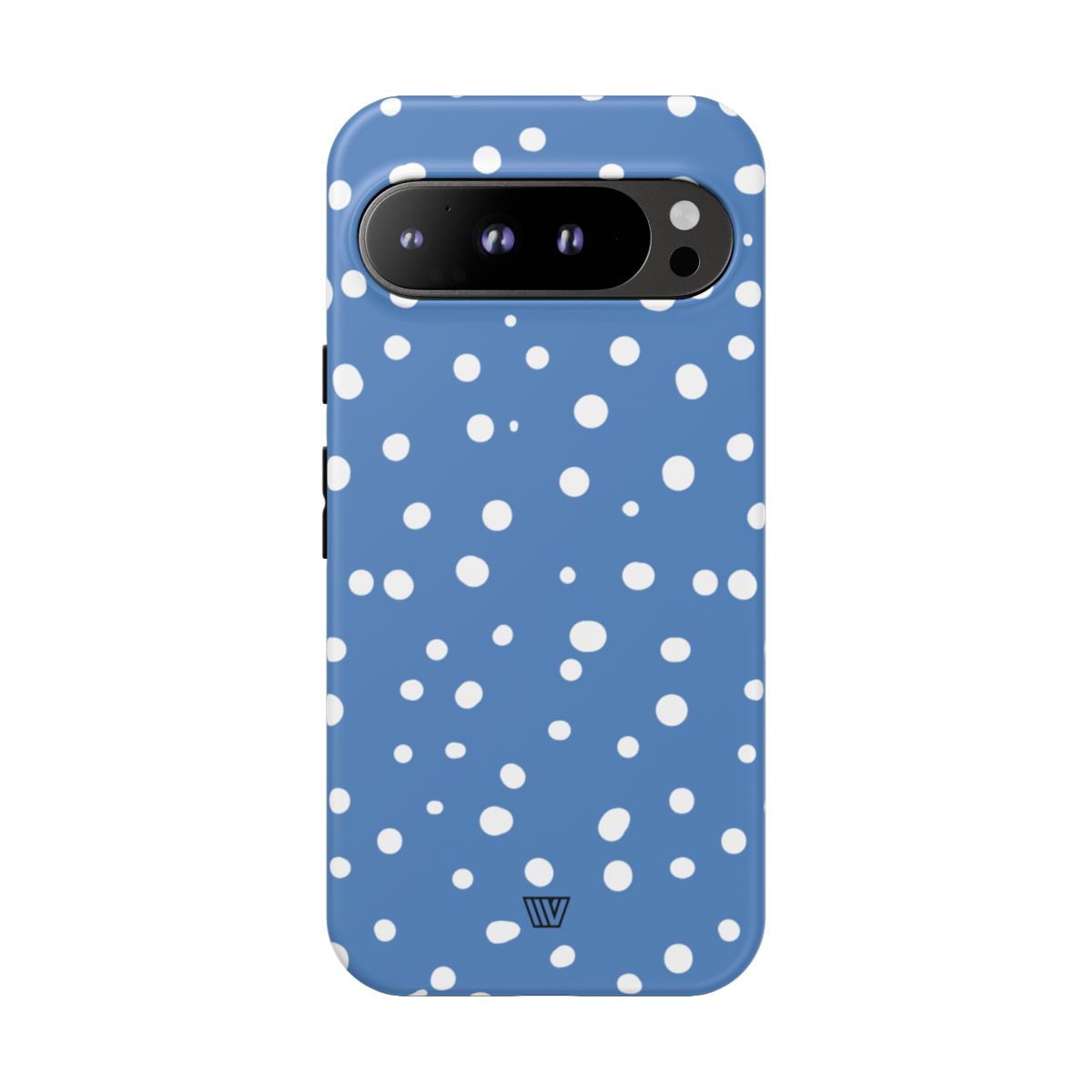 DUSTY BLUE DOTS | Tough Phone Case