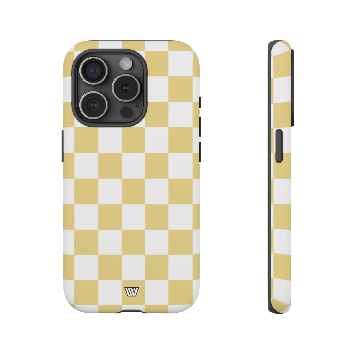 BANANA YELLOW CHECKERBOARD | Tough Phone Case
