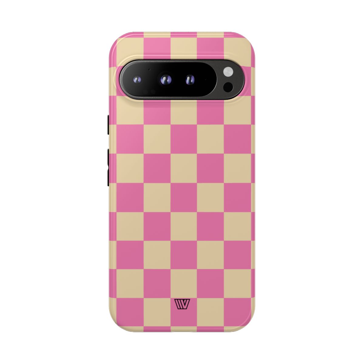 PINK TAN CHECKERBOARD | Tough Phone Case