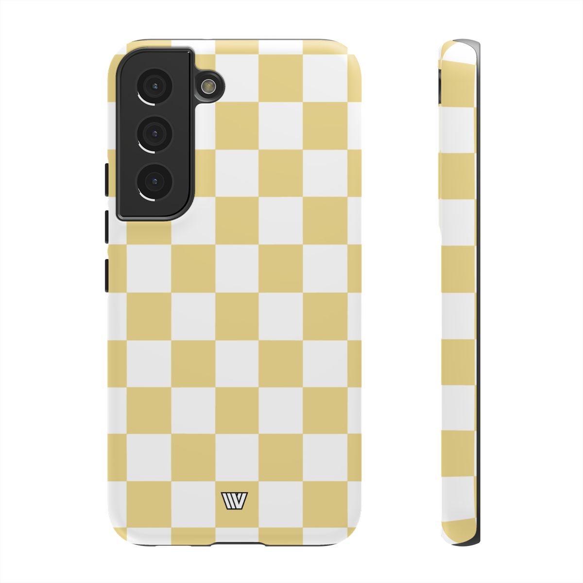 BANANA YELLOW CHECKERBOARD | Tough Phone Case