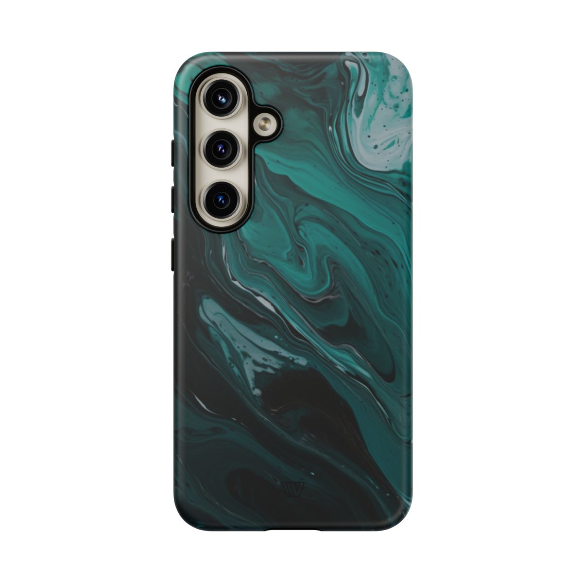 TEAL PAINT SWIRL | Tough Phone Case