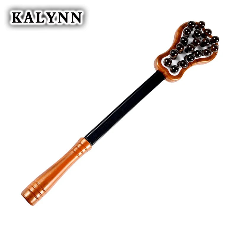 Handheld Massage Hammer Meridians Back Knock Massage Hammer Back Massage Leg Relaxing Massager Double Head Percussion Massager
