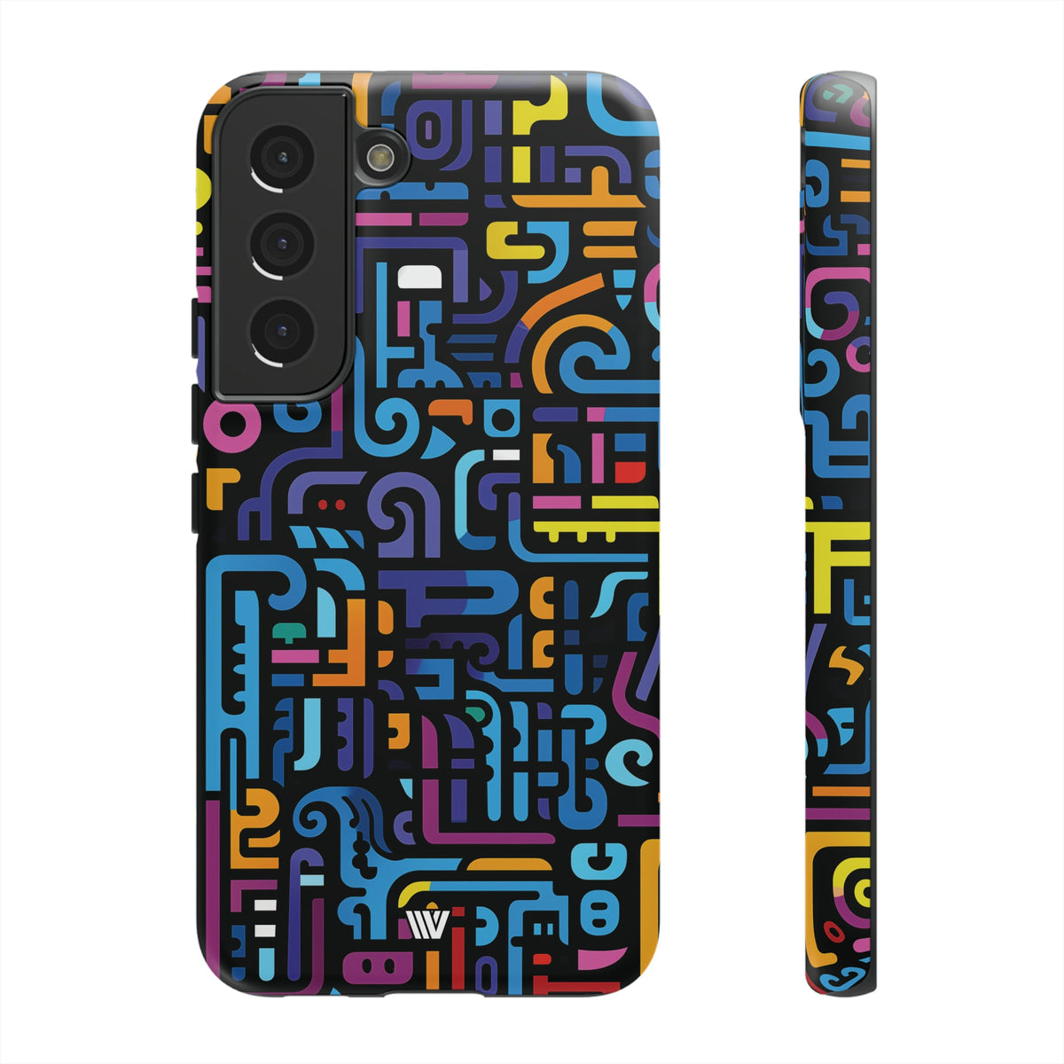 NEON GLYPHS | Tough Phone Case