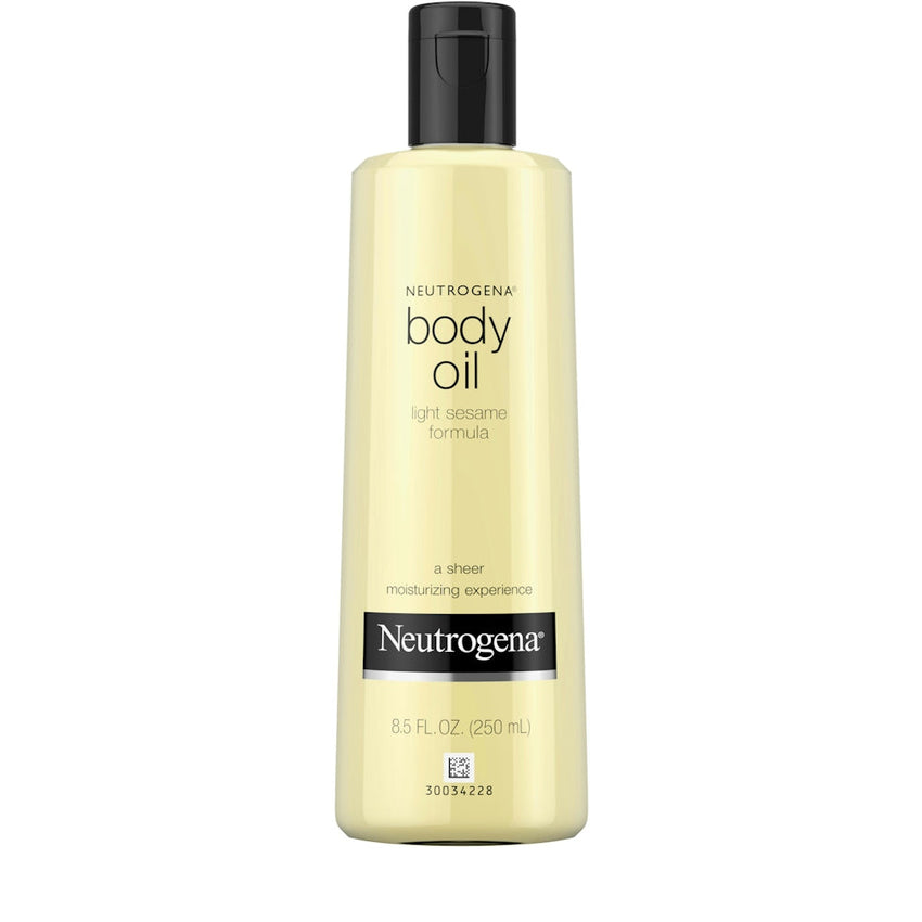 Neutrogena Body Oil For Dry Skin Light Sesame Formula 8.5 Fl. Oz