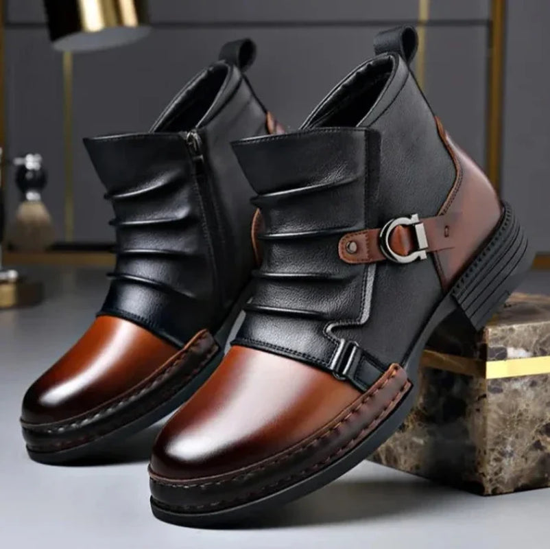 Éclat Boutique | Bottines En Cuir