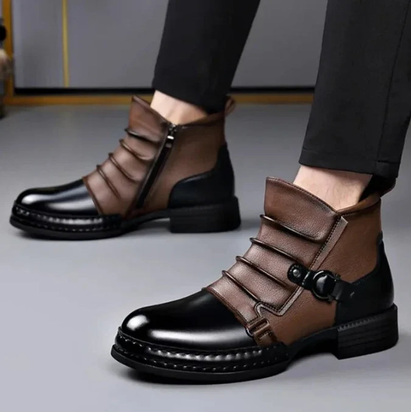 Éclat Boutique | Bottines En Cuir
