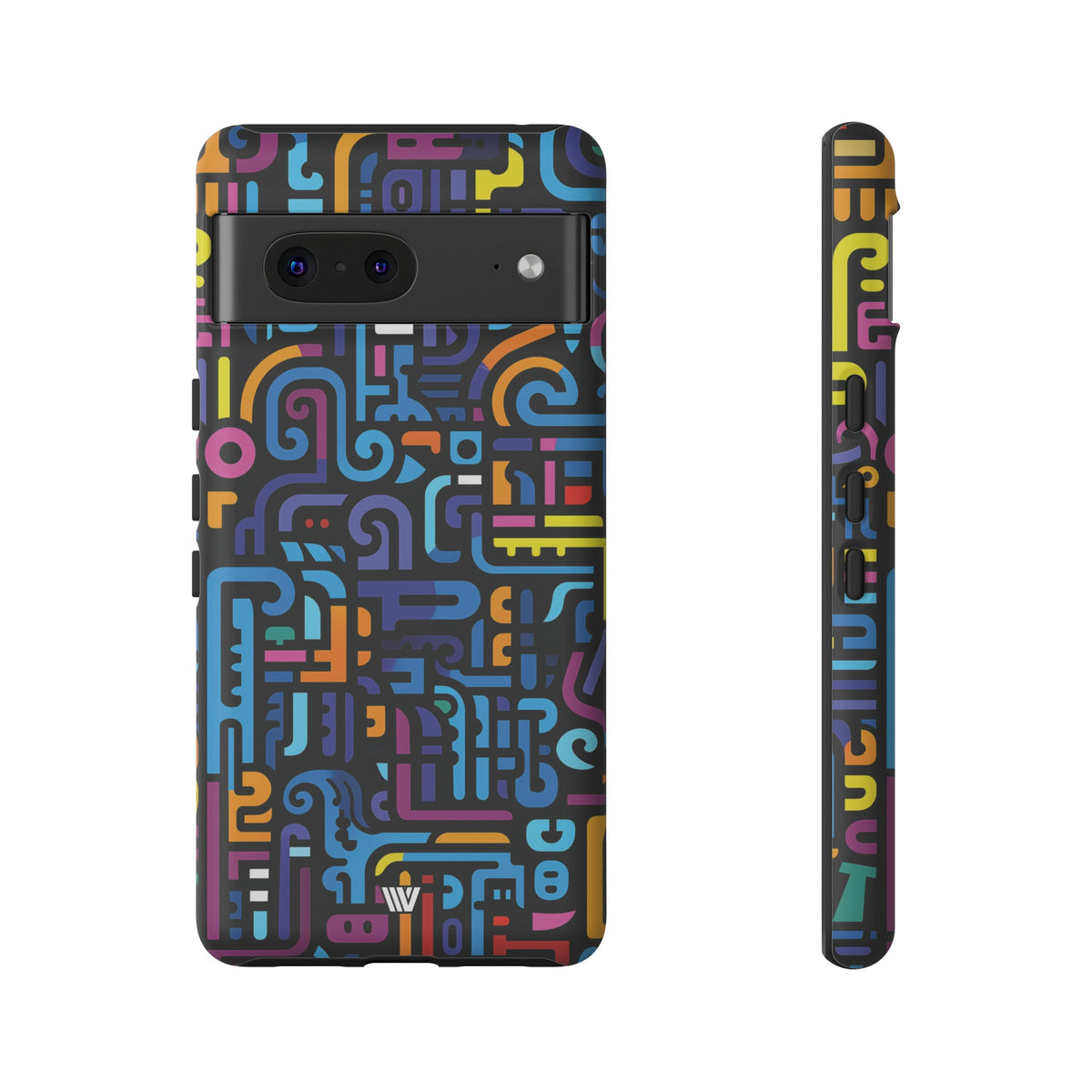 NEON GLYPHS | Tough Phone Case