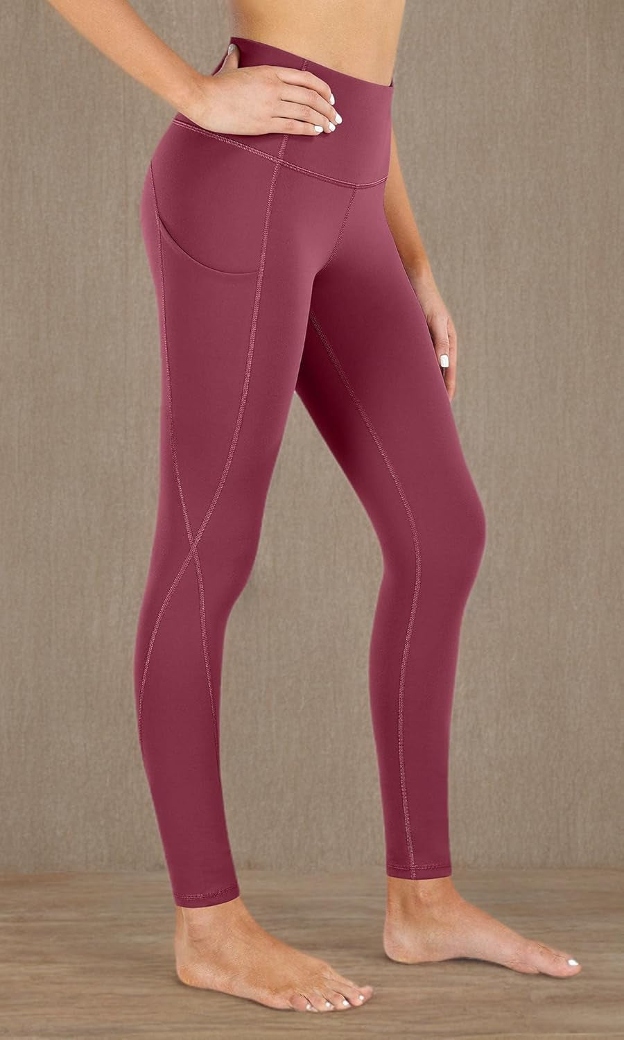 Elevate Your Workout with High Waist Yoga Pants for Women - Stylish Leggings with Pockets