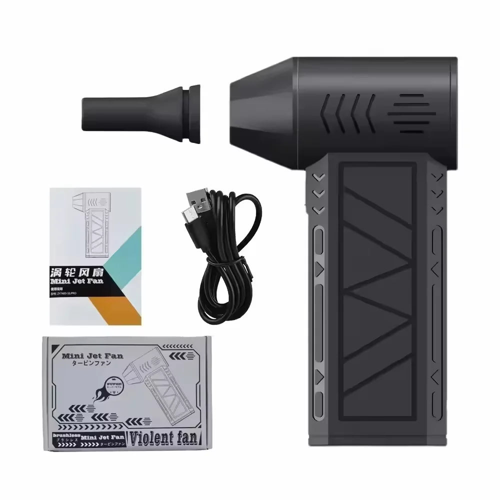X6 Turbo Jet Blower 150000RPM Powerful Air Blower Brushless Motor Turbo Fan Jet Fan Cleaning Air Duster Blower Air Puissant Tool