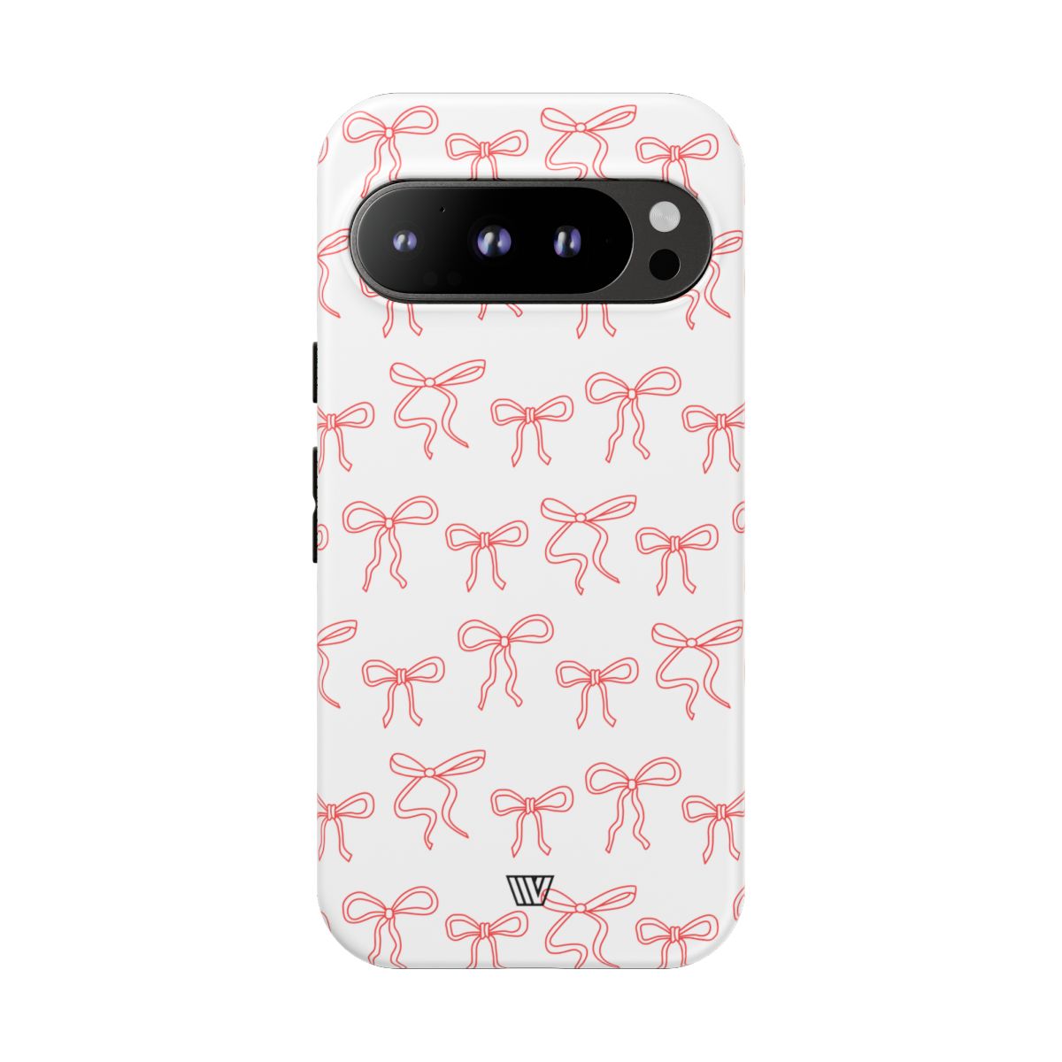 RED RIBBON CHARM | Tough Phone Case