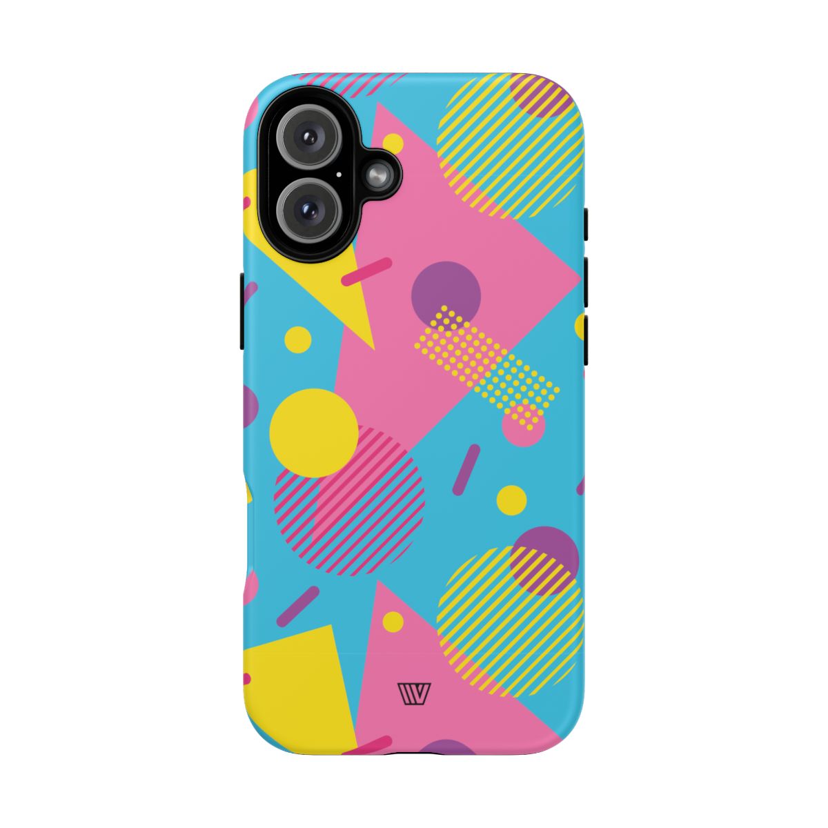 80s / 90s RETRO PATTERN LIGHT BLUE | Tough Phone Case