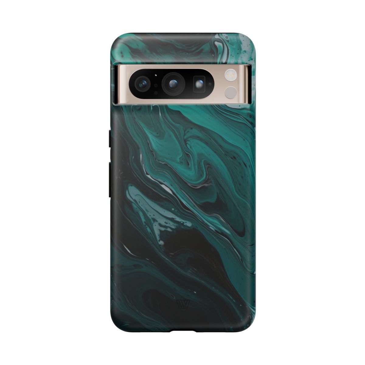 TEAL PAINT SWIRL | Tough Phone Case