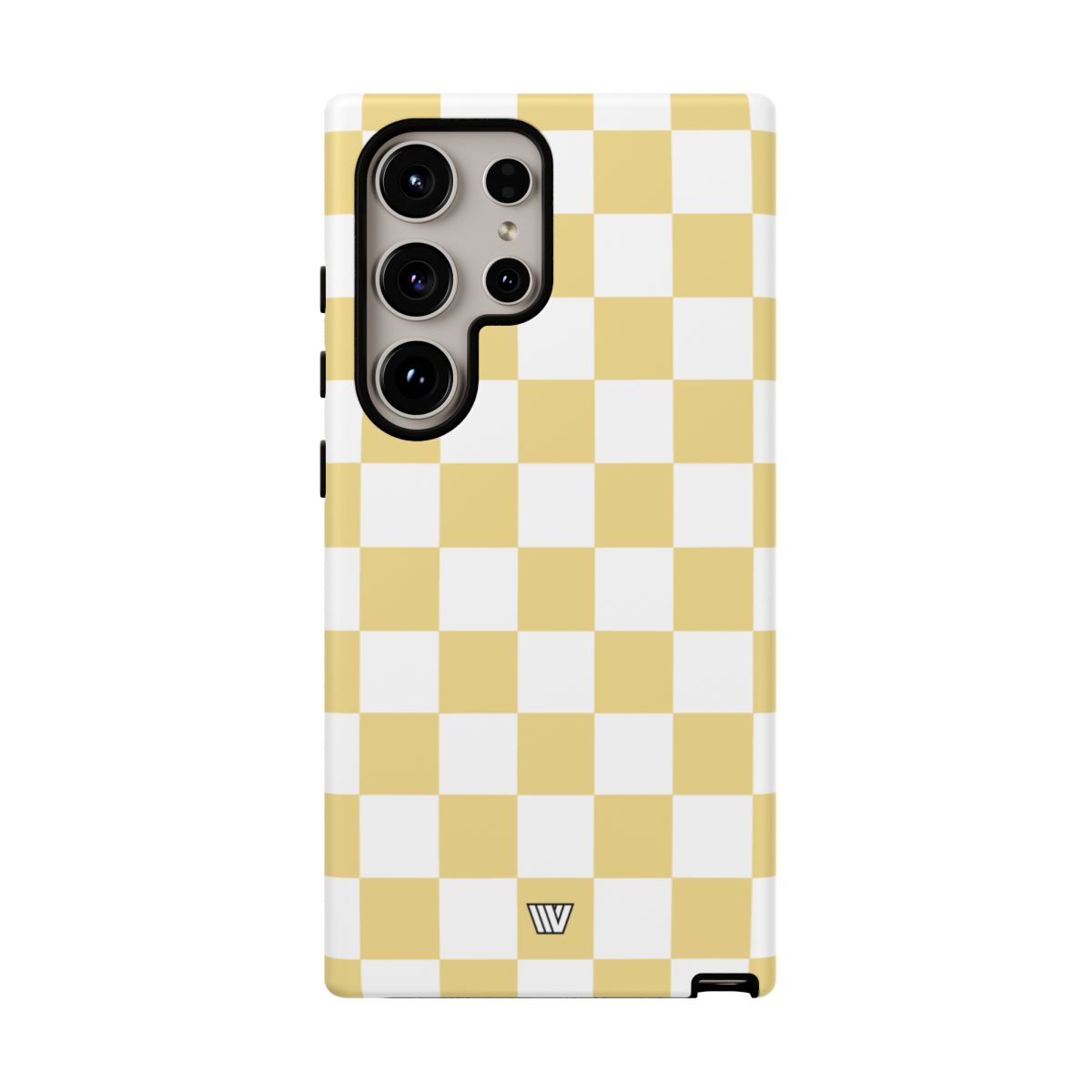 BANANA YELLOW CHECKERBOARD | Tough Phone Case