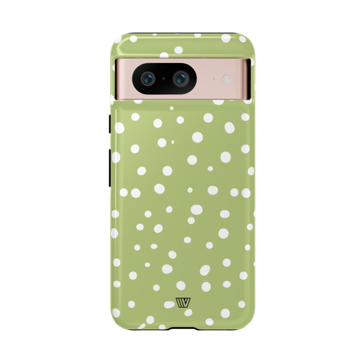 PALE OLIVE DOTS | Tough Phone Case