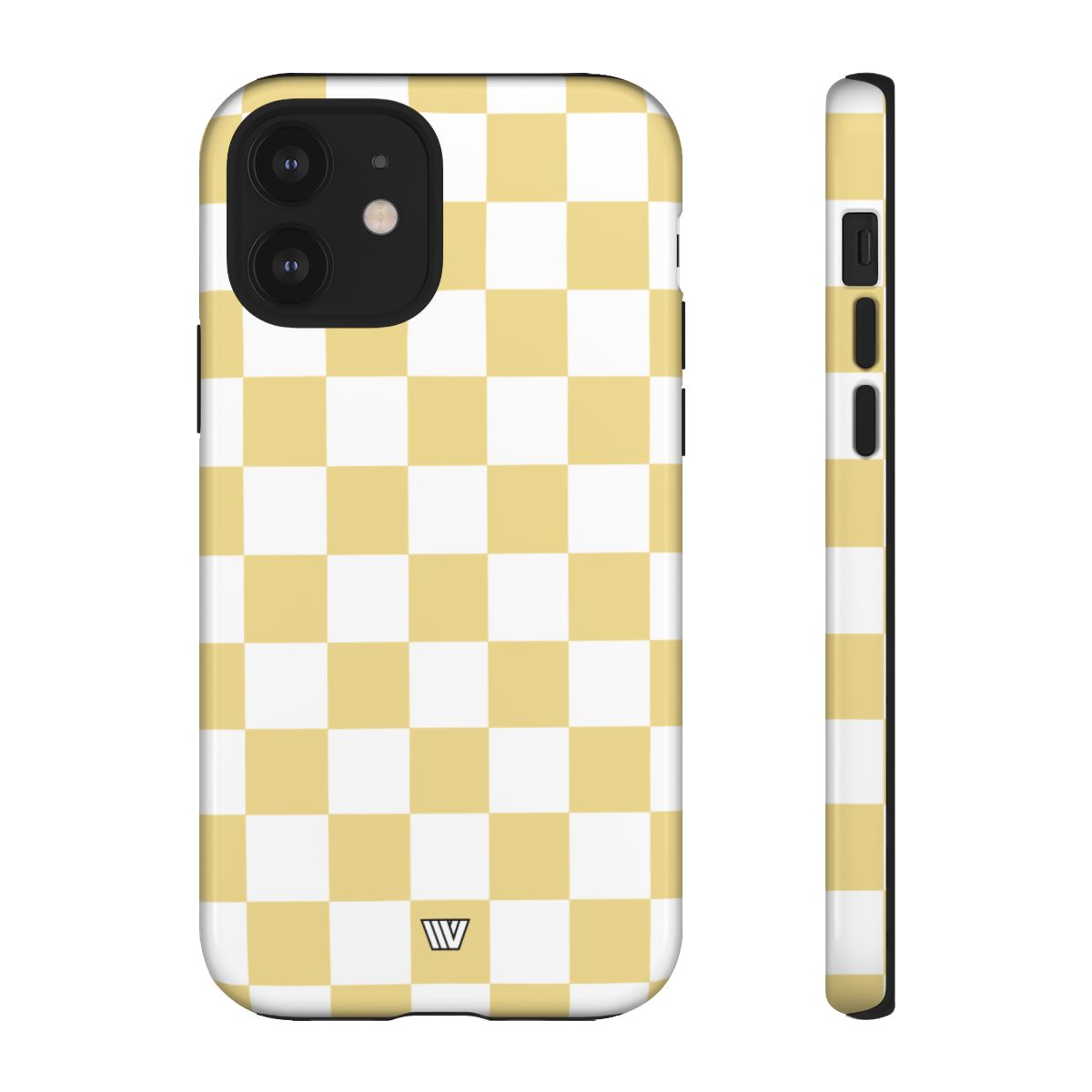 BANANA YELLOW CHECKERBOARD | Tough Phone Case
