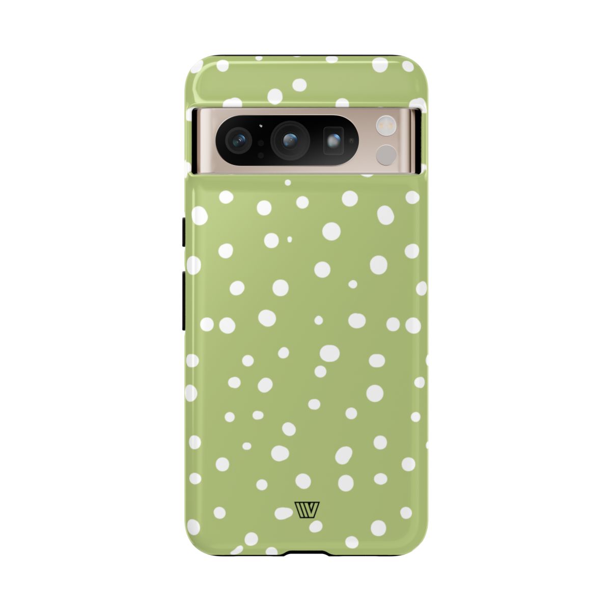 PALE OLIVE DOTS | Tough Phone Case