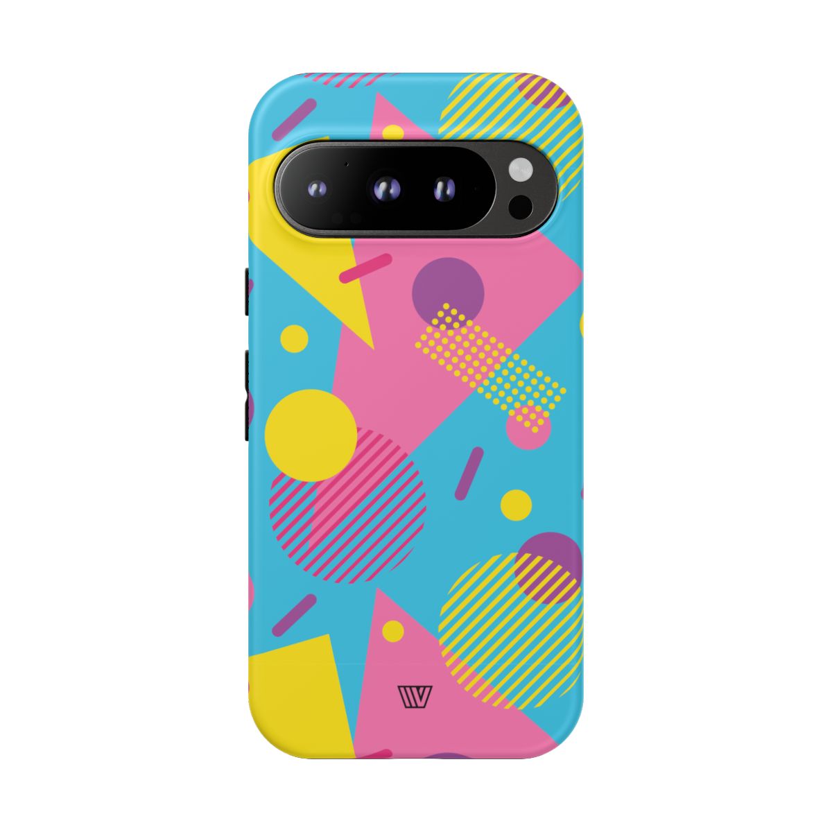 80s / 90s RETRO PATTERN LIGHT BLUE | Tough Phone Case
