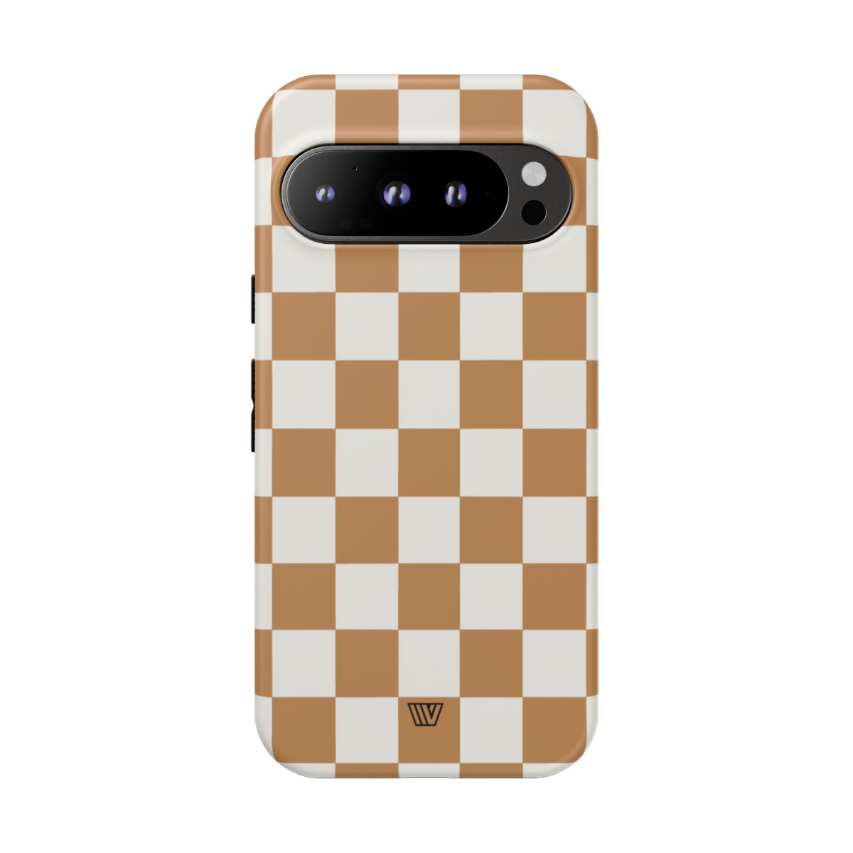 CHESTNUT CHECKERBOARD | Tough Phone Case