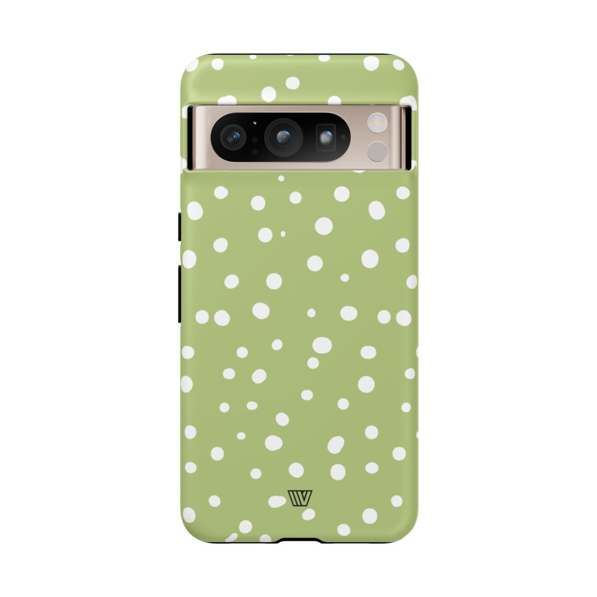 PALE OLIVE DOTS | Tough Phone Case
