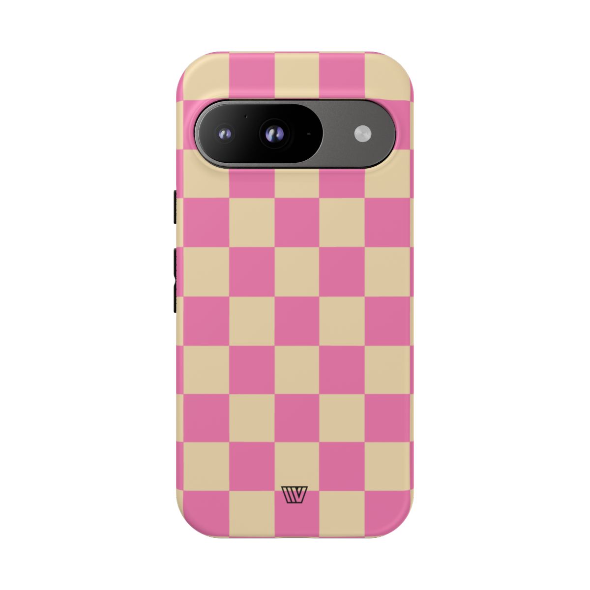 PINK TAN CHECKERBOARD | Tough Phone Case