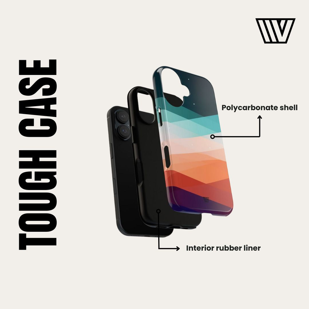 ABSTRACT ZEBRA STRIPES | Tough Phone Case